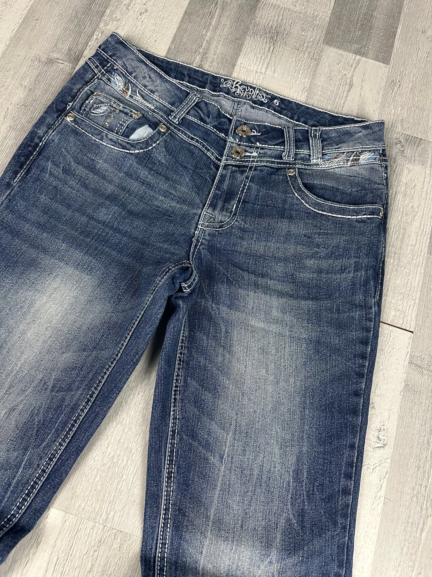 Low Waist Damen Jeans 5.4(2)