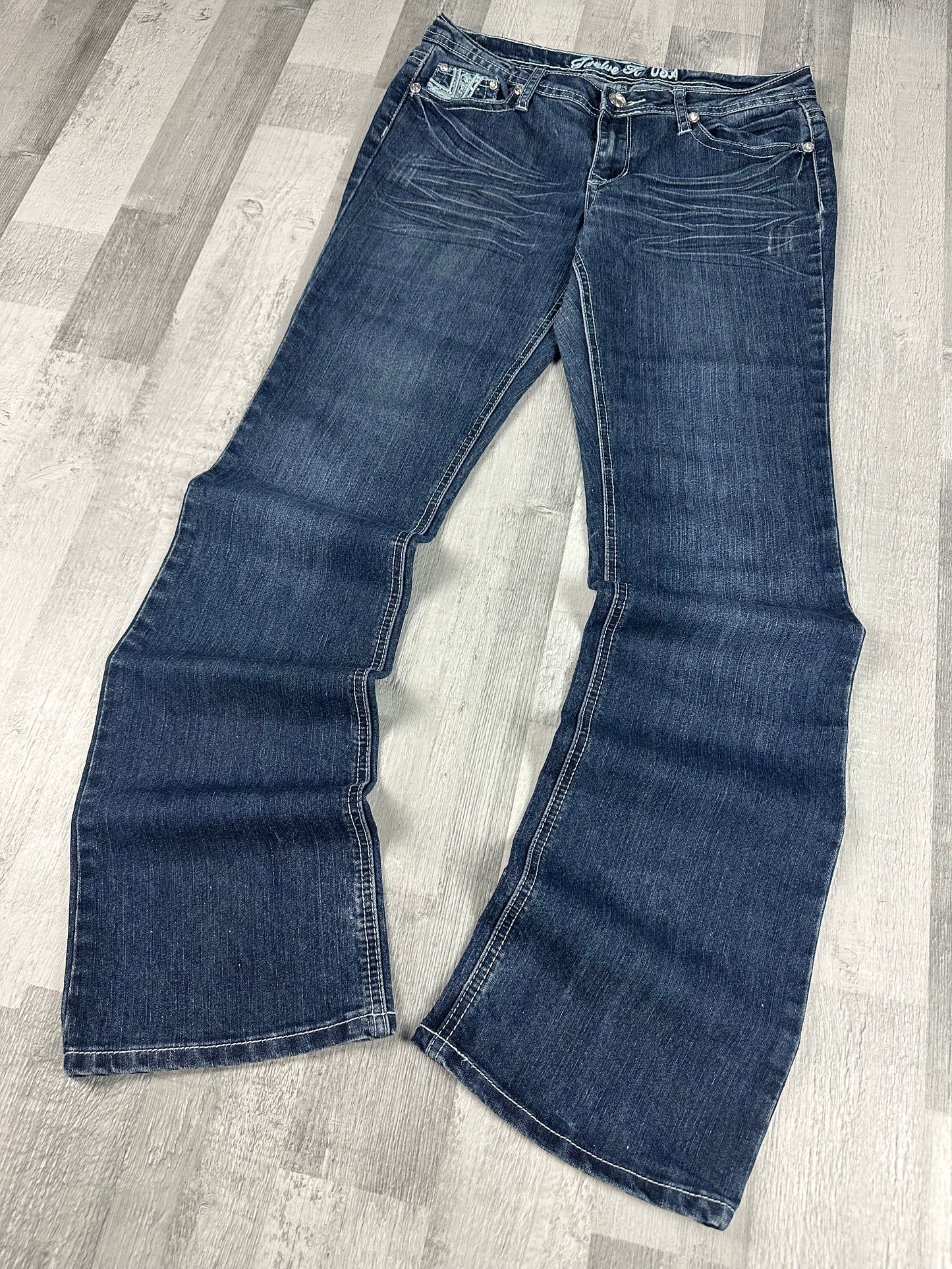Low Waist Damen Jeans 5.6(5)