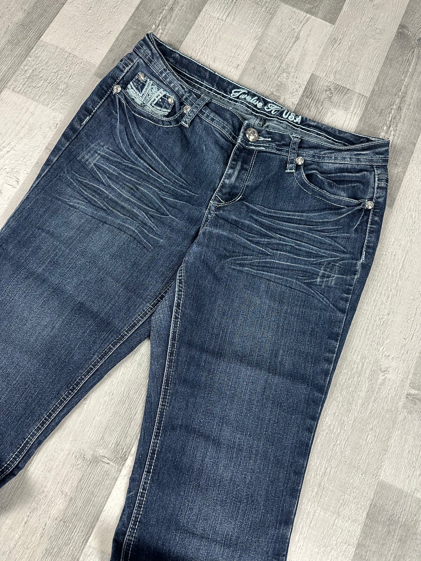 Low Waist Damen Jeans 5.6(5)