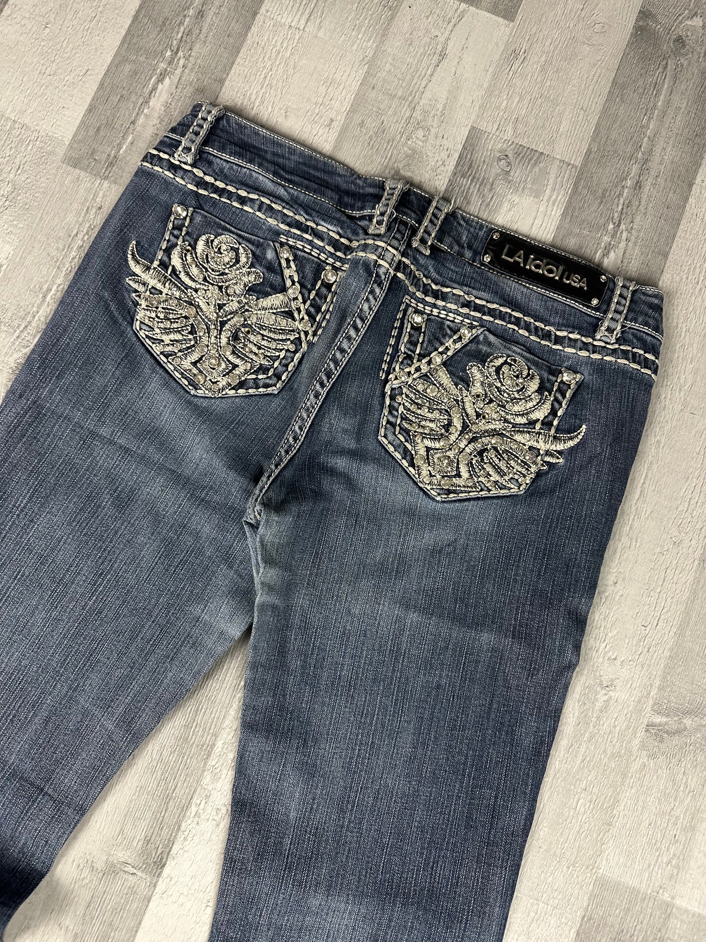 Low Waist Damen Jeans 5.6(7)