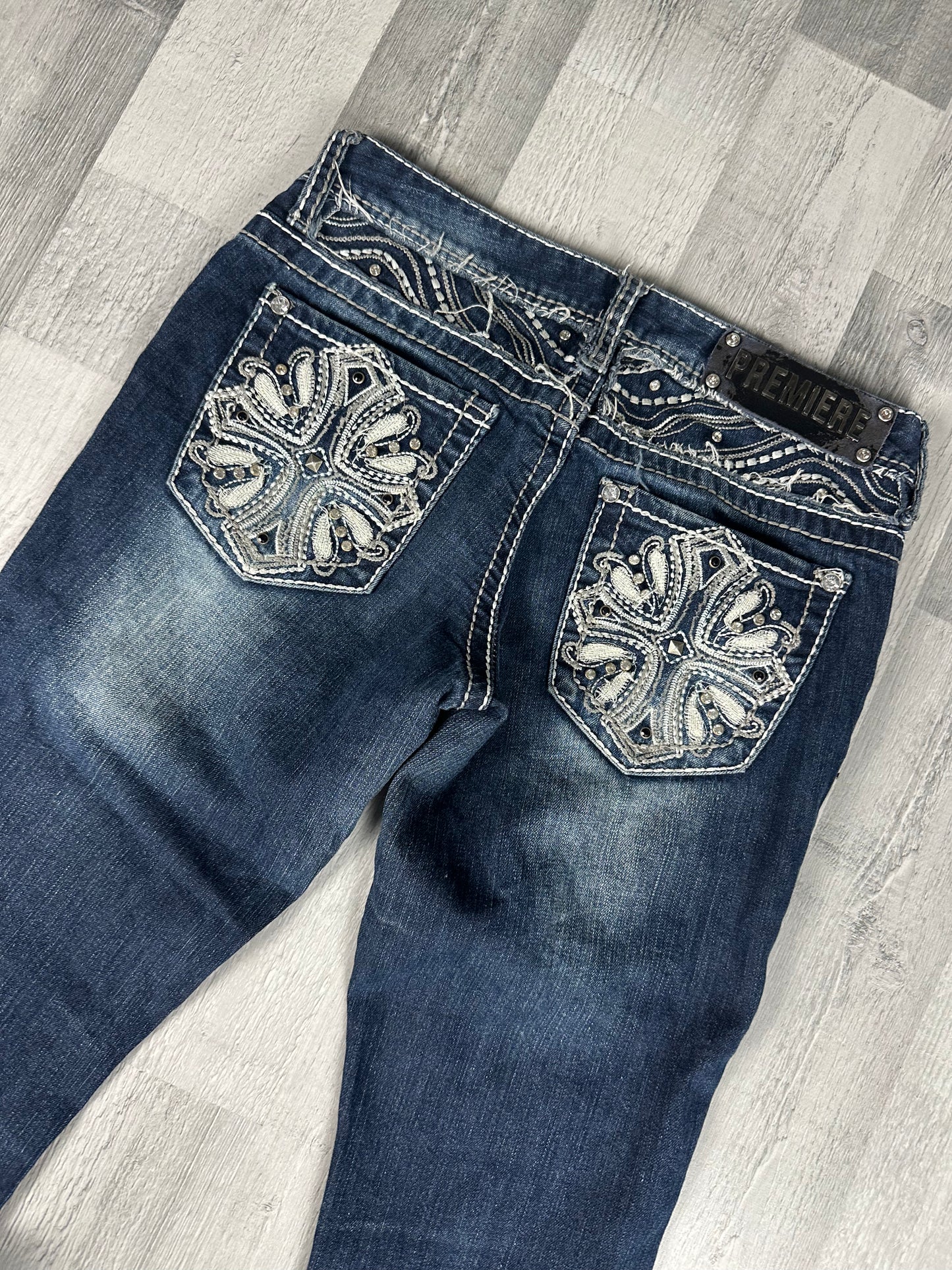 Low Waist Damen Jeans 5.6(8)