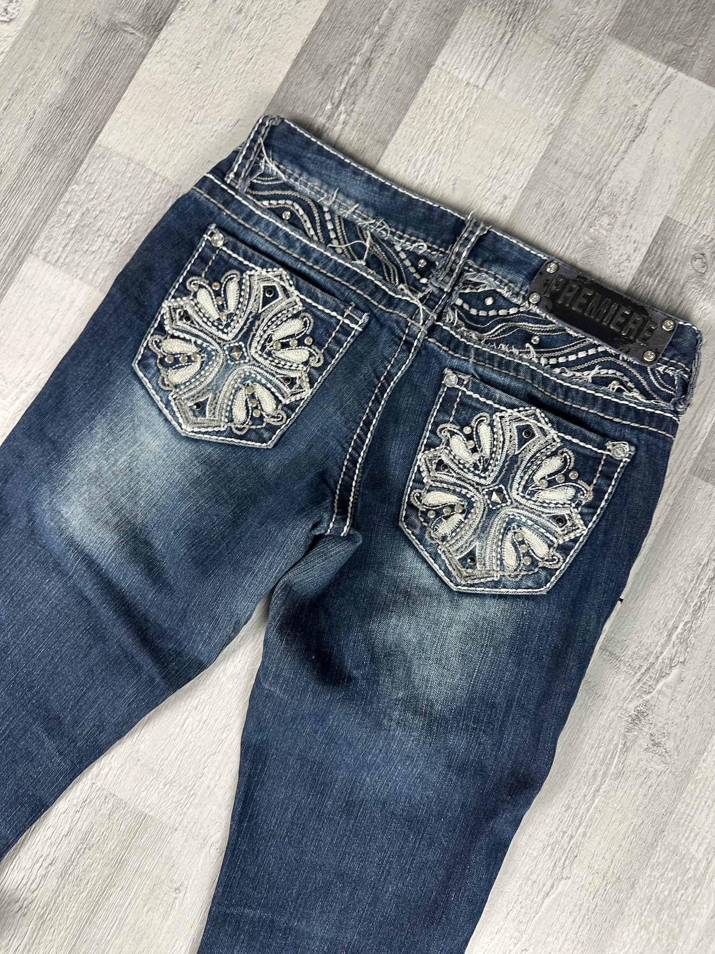 Low Waist Damen Jeans 5.6(8)